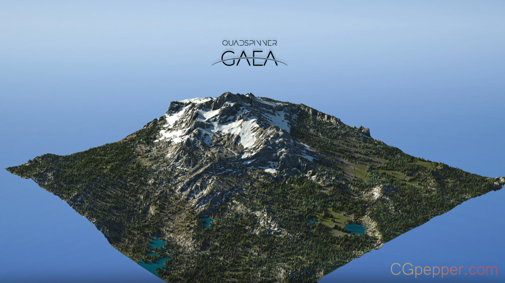 三维地形模拟软件QuadSpinner Gaea 1.2.1.8 + Gaea 1.3.0.2b  win破解版