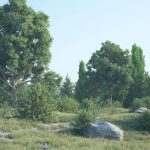 C4D植物生长模拟插件3DQUAKERS – Forester v1.5.2 For Cinema 4D R18-R25 Win破解版