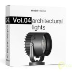 射灯探照灯3D模型—model+model Vol.04 Architectural lights