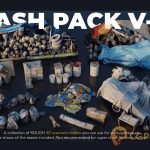 垃圾堆废品3D模型 ArtStation – Trash Pack Vol. 01-04 – 3D Scanned Kitbash Assets (FBX/OBJ/Blender格式)