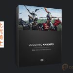 比武骑士赛马战斗高清大图-Photobash – Jousting Knights
