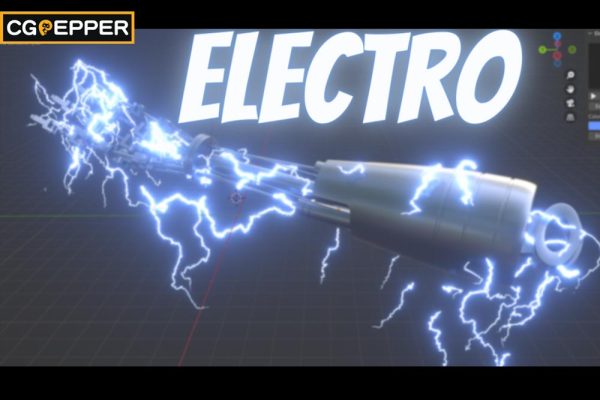 Blender电流闪电模拟插件 Electro V1.0.0