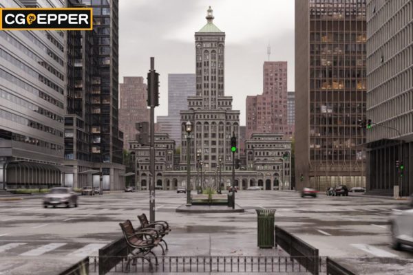 Blender城市楼房3d模型预设包 Urbaniac – City Asset Pack V2.4.5 Pro