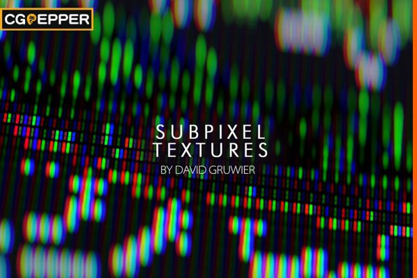 显示器像素纹理贴图-DGruwier Subpixel Textures